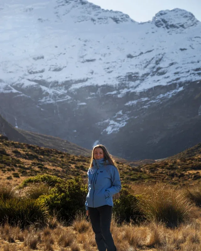 Alpine landscape near Glenorchy on a romantic South Island journey